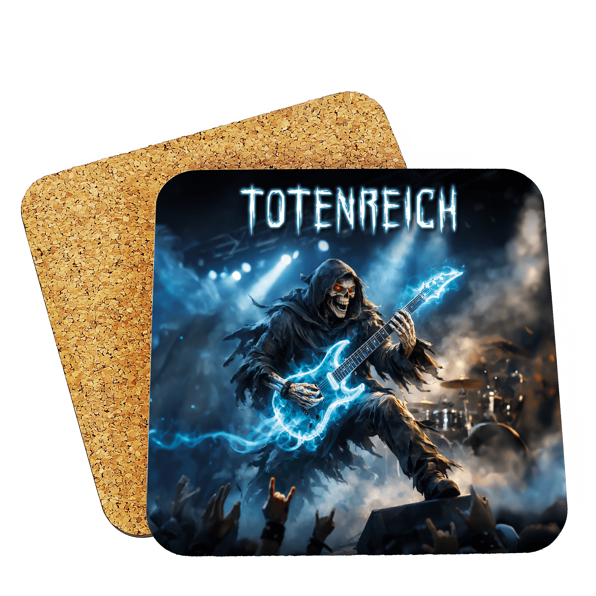 Korkuntersetzer "Totenreich" (Motiv 2) – Bild 1