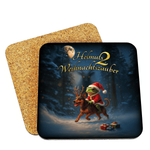 Korkuntersetzer "Helmuts Weihnachtszauber 2"