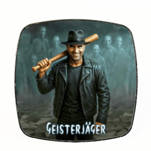 Kühlschrank-Magnet "Geisterjäger" (ohne Zombie)