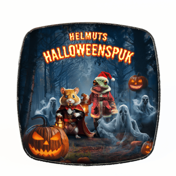 Kühlschrank-Magnet "Helmuts Halloweenspuk" - Version 2