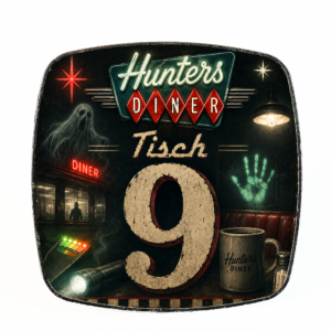 K&uuml;hlschrank-Magnet "Tisch 9"