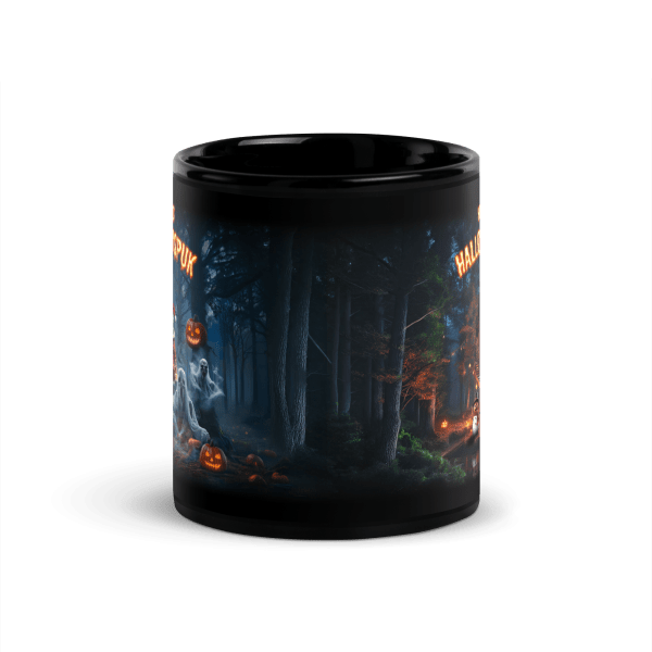 Helmuts Halloweenspuk - Tasse schwarz
